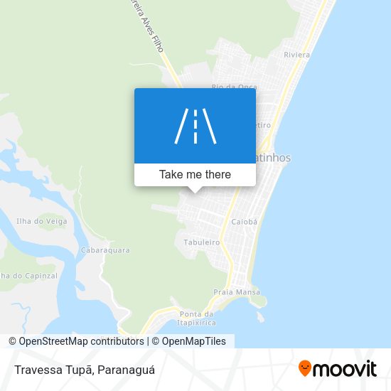 Travessa Tupã map