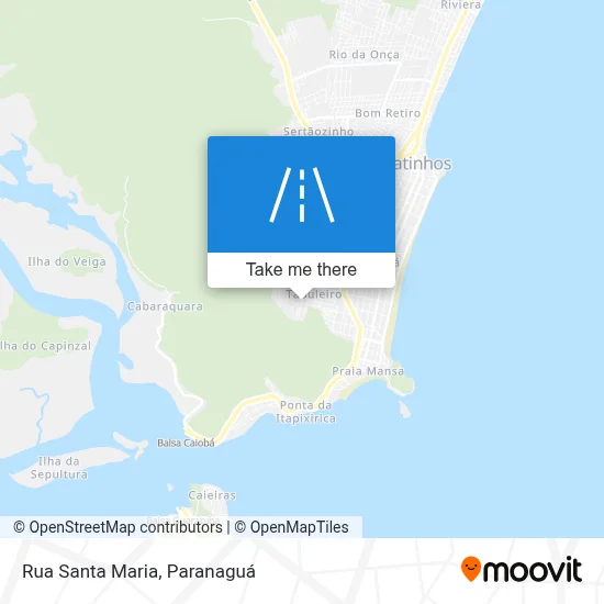 Rua Santa Maria map