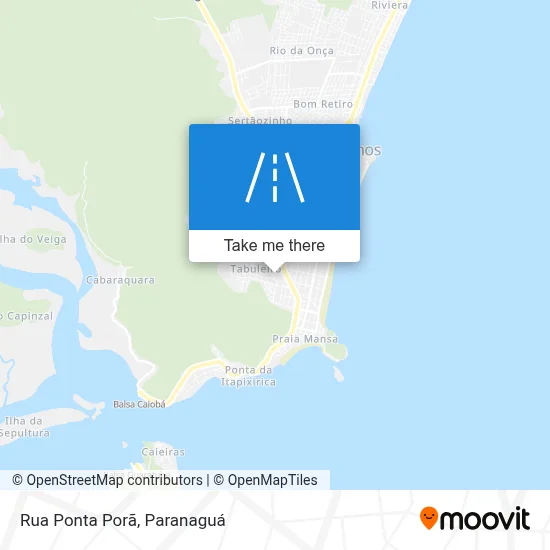 Rua Ponta Porã map