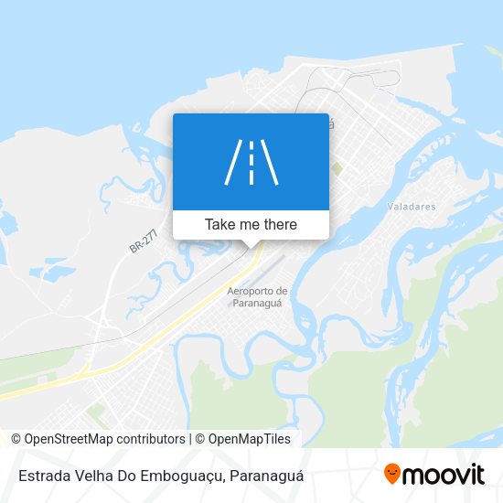 Estrada Velha Do Emboguaçu map