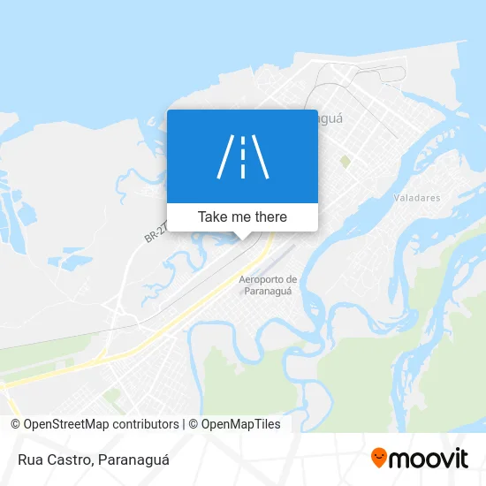 Rua Castro map