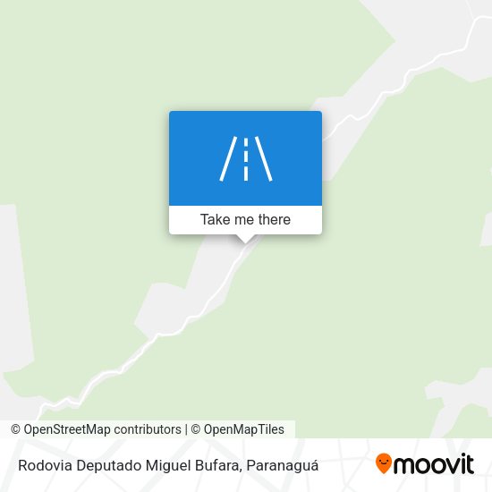 Rodovia Deputado Miguel Bufara map