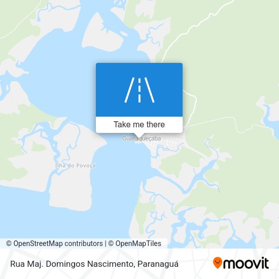 Rua Maj. Domingos Nascimento map