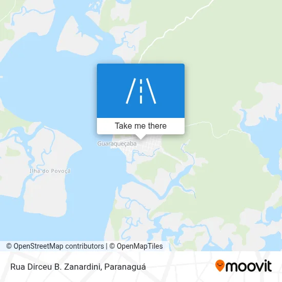 Rua Dirceu B. Zanardini map