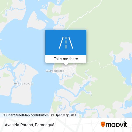 Avenida Paraná map