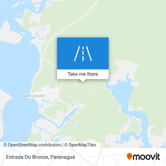 Estrada Do Bronze map