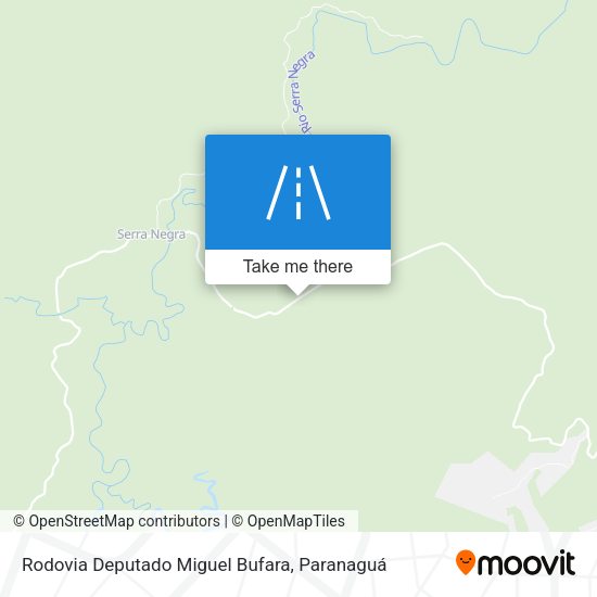 Rodovia Deputado Miguel Bufara map