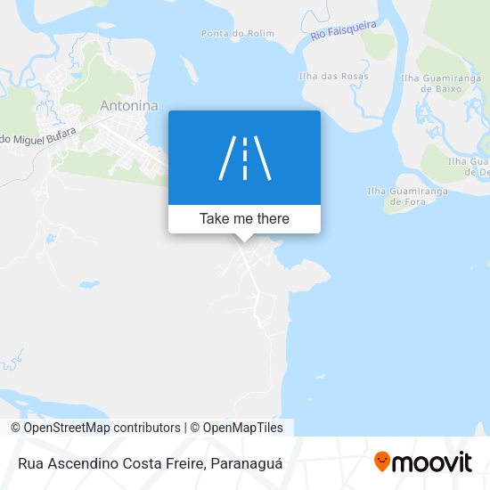 Rua Ascendino Costa Freire map