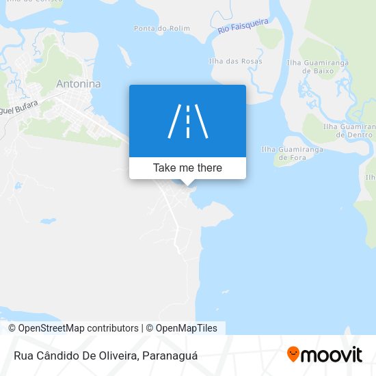 Rua Cândido De Oliveira map