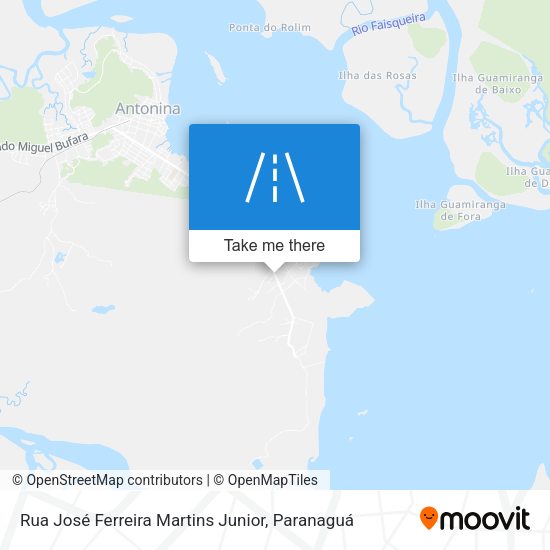 Rua José Ferreira Martins Junior map