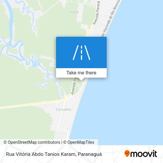 Rua Vitória Abdo Tanios Karam map