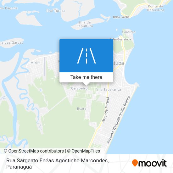 Rua Sargento Enéas Agostinho Marcondes map