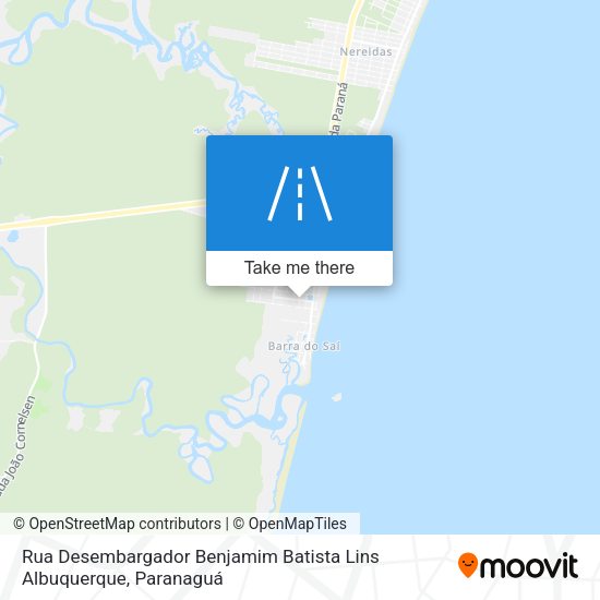 Rua Desembargador Benjamim Batista Lins Albuquerque map