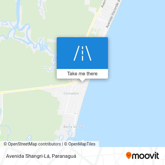 Avenida Shangri-Lá map