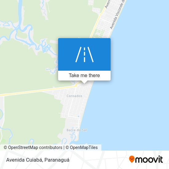 Avenida Cuiabá map