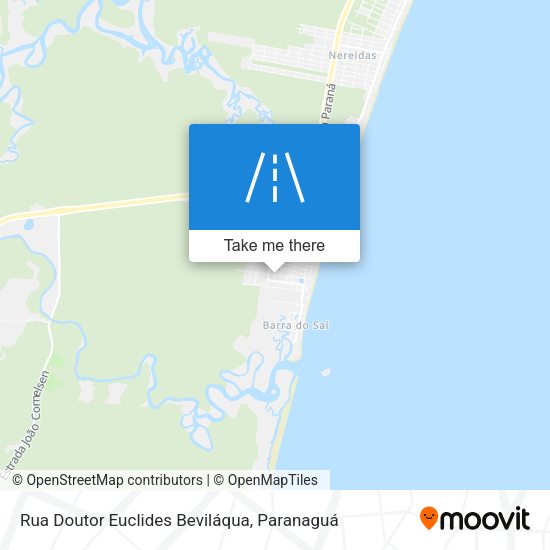 Rua Doutor Euclides Beviláqua map