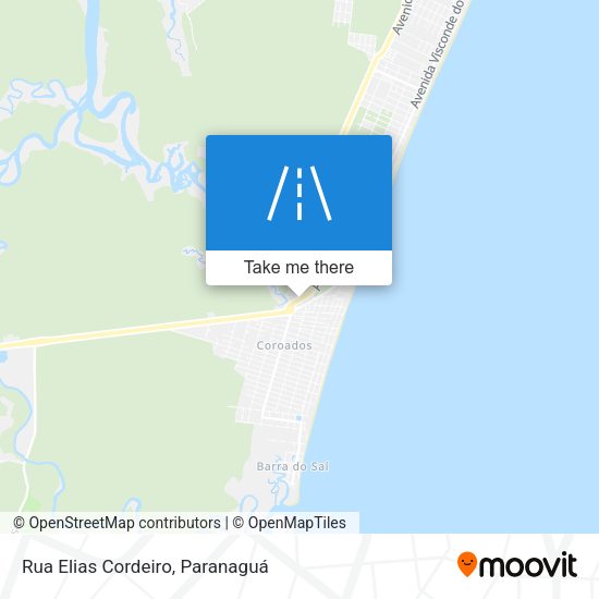 Rua Elias Cordeiro map
