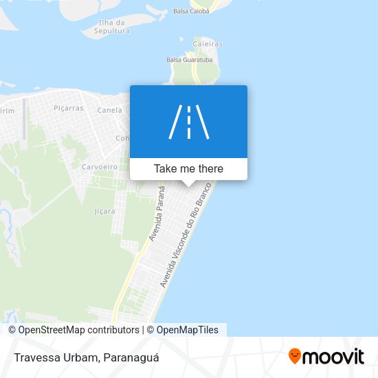 Travessa Urbam map
