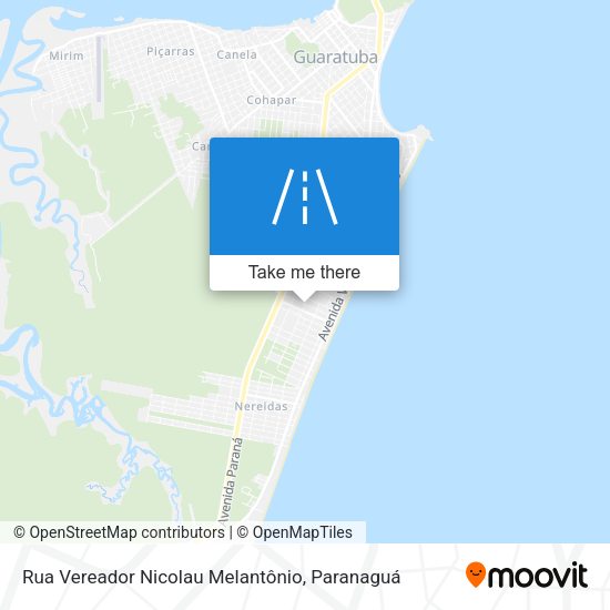 Rua Vereador Nicolau Melantônio map