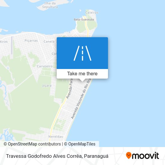 Travessa Godofredo Alves Corrêa map