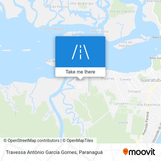 Travessa Antônio Garcia Gomes map