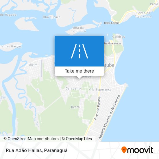Rua Adão Hallas map