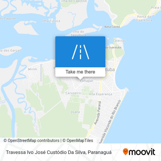 Travessa Ivo José Custódio Da Silva map
