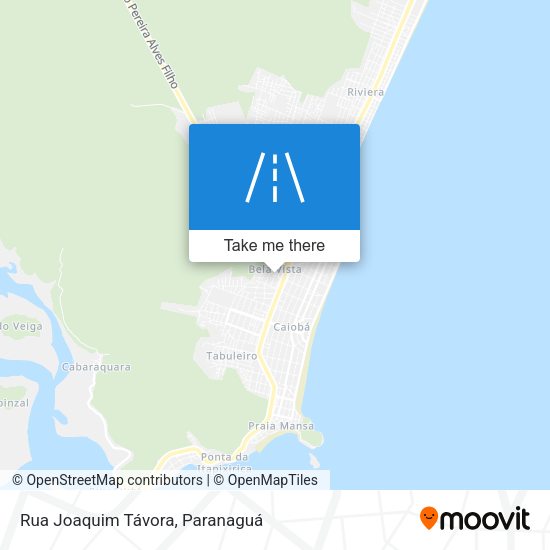 Rua Joaquim Távora map