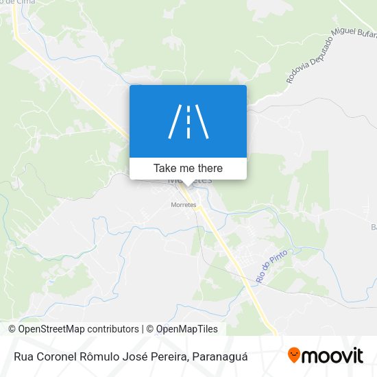 Rua Coronel Rômulo José Pereira map