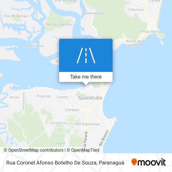 Rua Coronel Afonso Botelho De Souza map