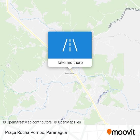Praça Rocha Pombo map