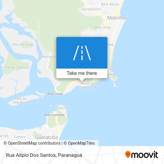 Rua Alípio Dos Santos map