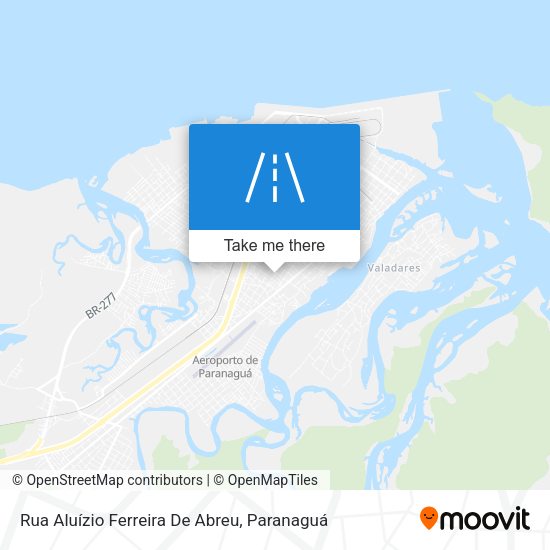 Rua Aluízio Ferreira De Abreu map
