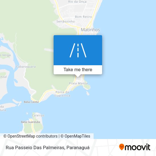 Rua Passeio Das Palmeiras map