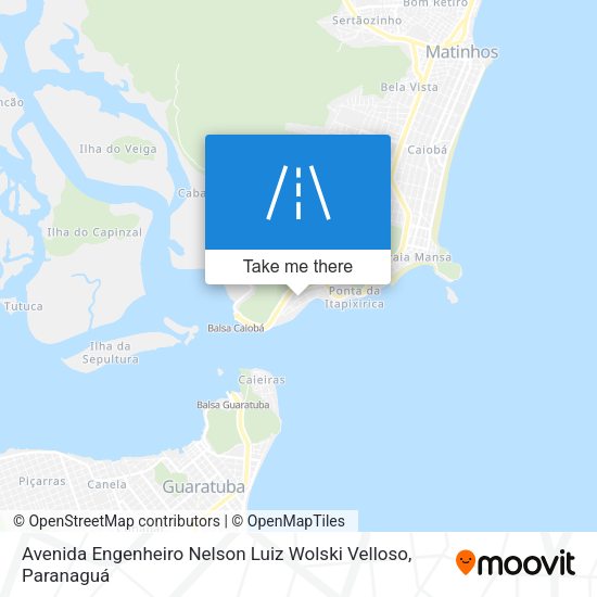 Avenida Engenheiro Nelson Luiz Wolski Velloso map
