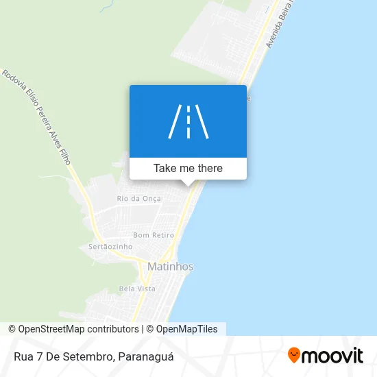 Rua 7 De Setembro map