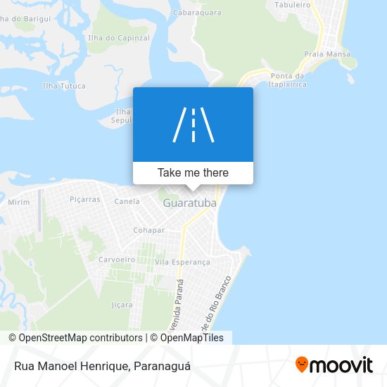Rua Manoel Henrique map