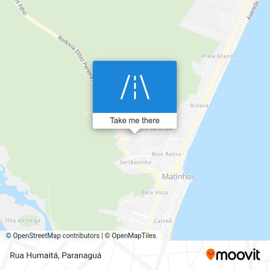 Rua Humaitá map