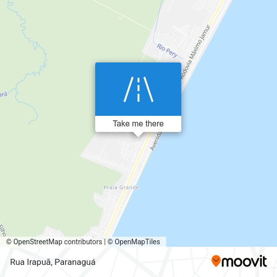 Rua Irapuã map