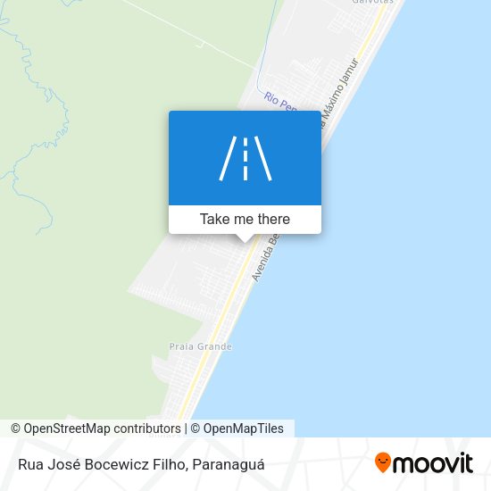 Rua José Bocewicz Filho map