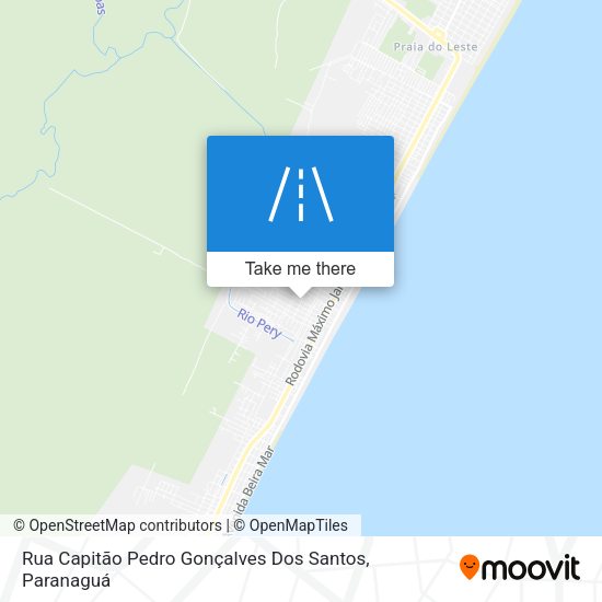 Rua Capitão Pedro Gonçalves Dos Santos map