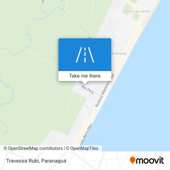 Travessa Rubi map