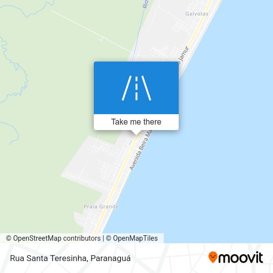 Rua Santa Teresinha map