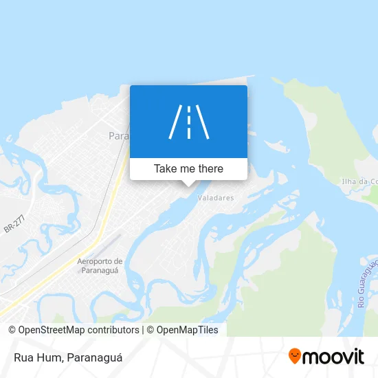 Rua Hum map
