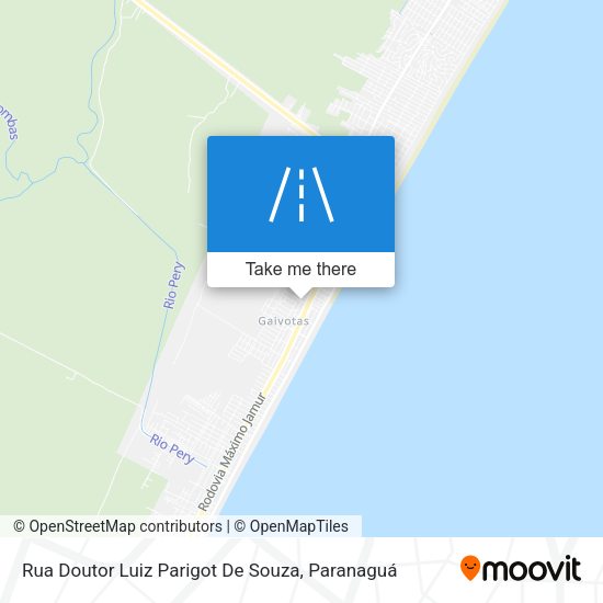 Rua Doutor Luiz Parigot De Souza map