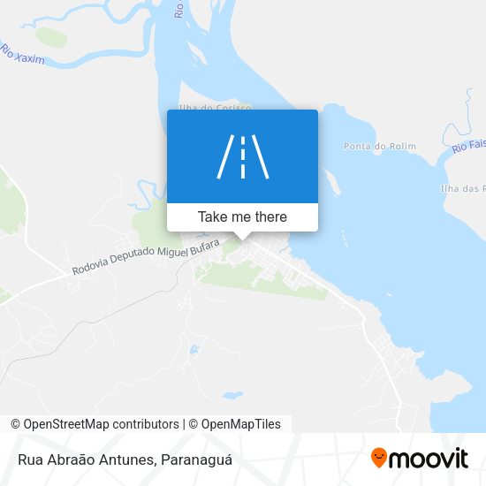 Rua Abraão Antunes map