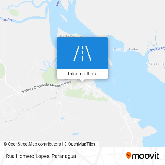 Rua Homero Lopes map