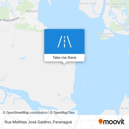 Rua Mathias José Galdino map