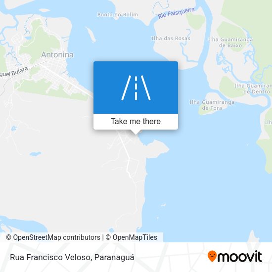 Rua Francisco Veloso map