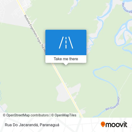 Rua Do Jacarandá map